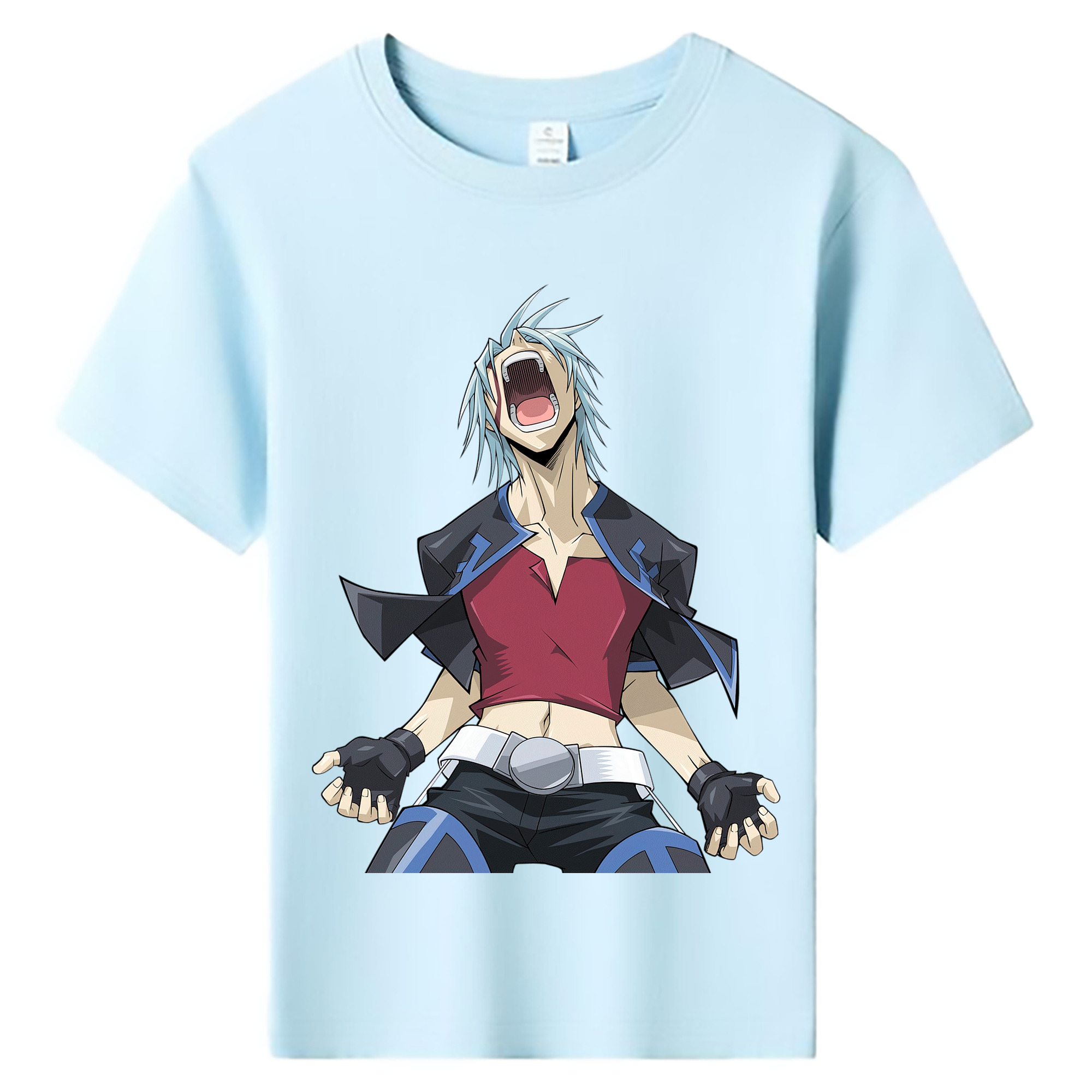 （画像用） 遊☆戯☆王 Yu-Gi-Oh! 綿100％キッズTシャツ（フロントプリント）